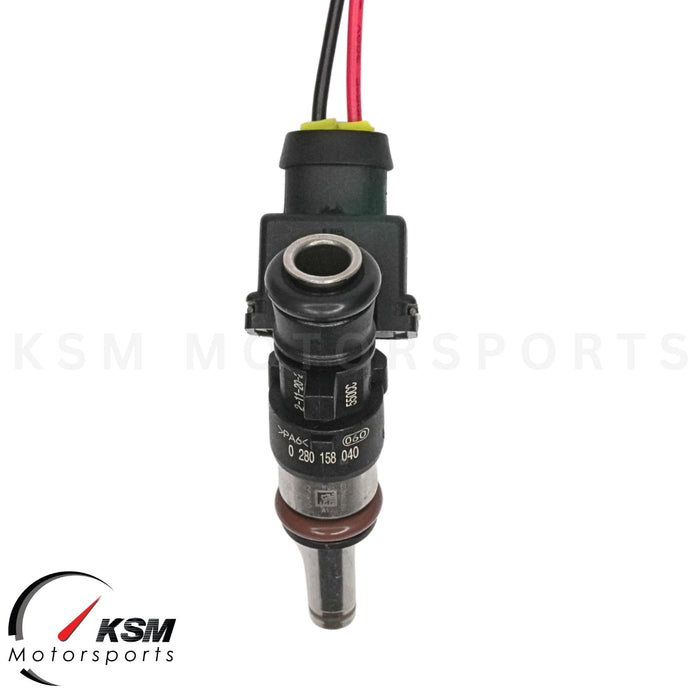 6 x 550cc 52lb Fuel Injectors fit Bosch Nozzle Valve EV14KT Petrol 0280158040