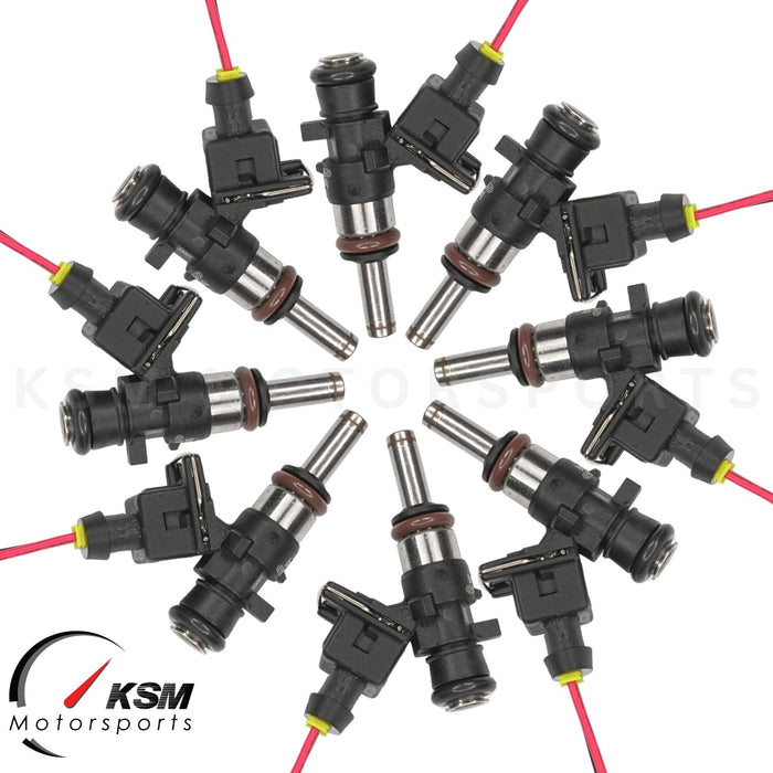 8 x 550cc 52lb Fuel Injectors fit Bosch Nozzle Valve EV14KT Petrol 0280158040
