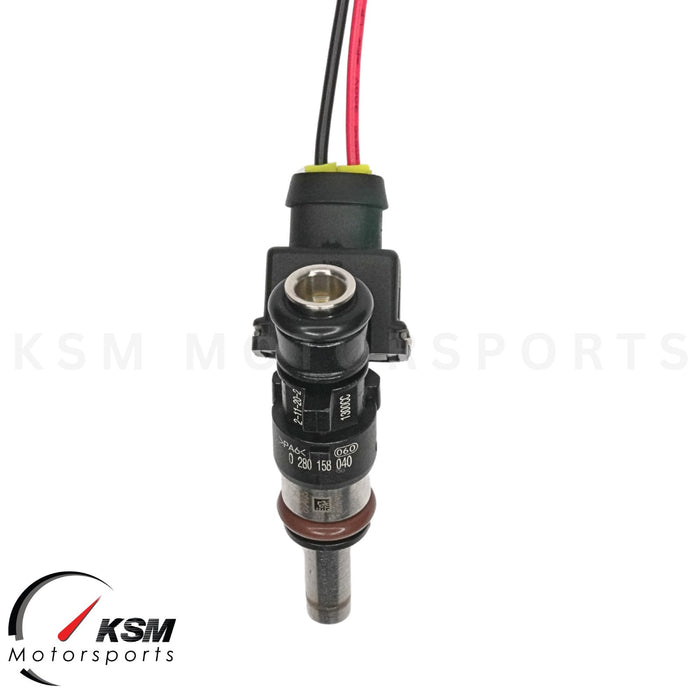6 x 1300cc 124lb Fuel Injectors fit Bosch Nozzle Valve EV14KT Petrol 0280158040