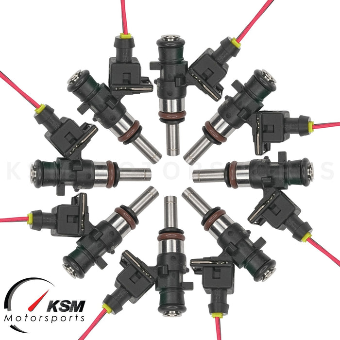 8 x 1500cc 143lb Fuel Injectors fit Bosch EV14KT Long Nozzle E85 LS3 LS7 LSA