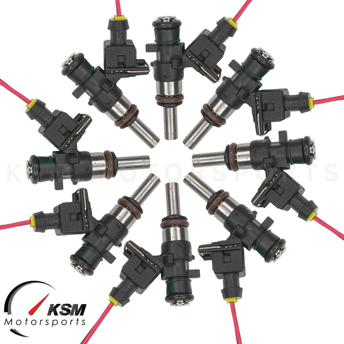 8 x 1600cc 152lb Fuel Injectors fit Bosch EV14KT Long Nozzle E85 LS3 LS7 LSA