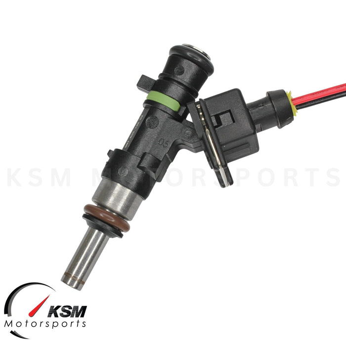 4 x Fuel Injectors fit Bosch 0280158123 590cc 56lb Long Nozzle EV14 6-Hole