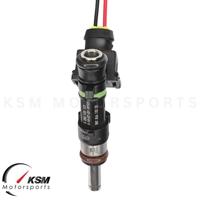8 x Fuel Injectors fit Bosch 0280158123 590cc 56lb Long Nozzle EV14 6-Hole