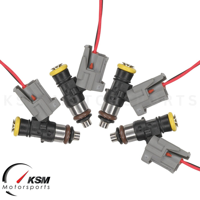 4x Fuel Injectors 210lb 2200cc fit BOSCH 0280158821 for Honda Acura B D F series