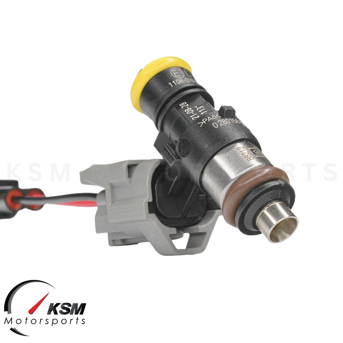 4x Fuel Injectors 210lb 2200cc fit BOSCH 0280158821 for Honda Acura B D F series