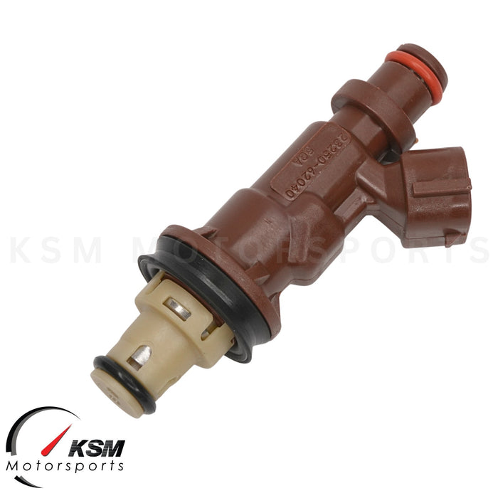 6 x FUEL INJECTORS FOR HILUX VZN LANDCRUISER PRADO VZJ 5VZ-FE 3.4L 23250-62040
